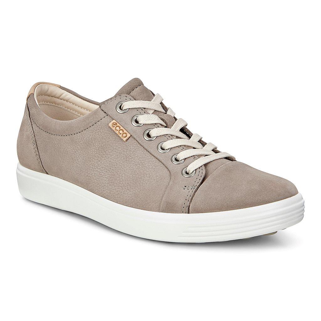 Baskets Ecco Soft 7 Femme Beige 2671-TZEGO